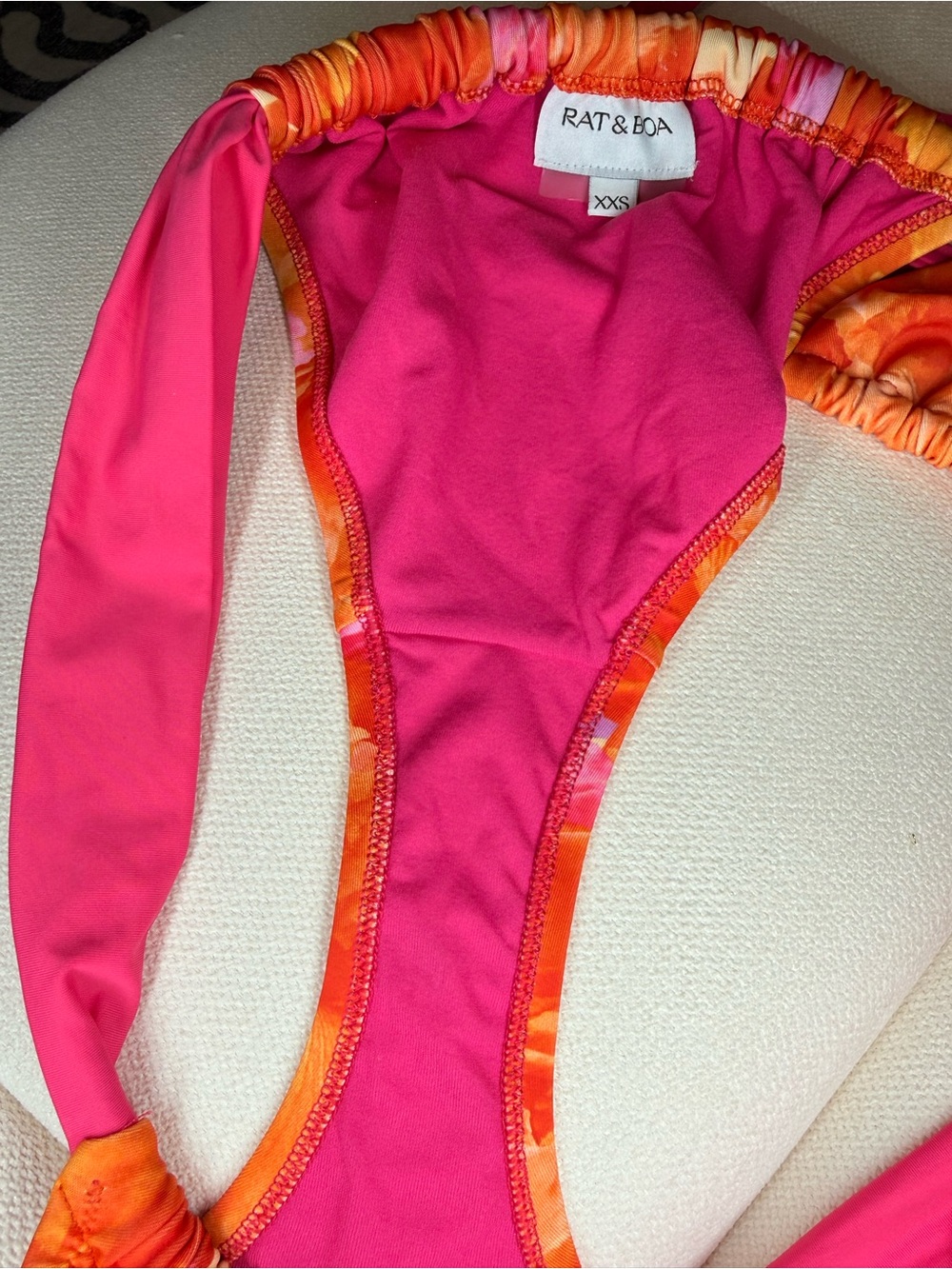 Rat & Boa Bahia Bikini Top & Bottom Set Side Tie XXS - Picture 15 of 15